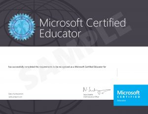 Read more about the article Sertifikasi Pendidik Internasional dari Microsoft (MCE)