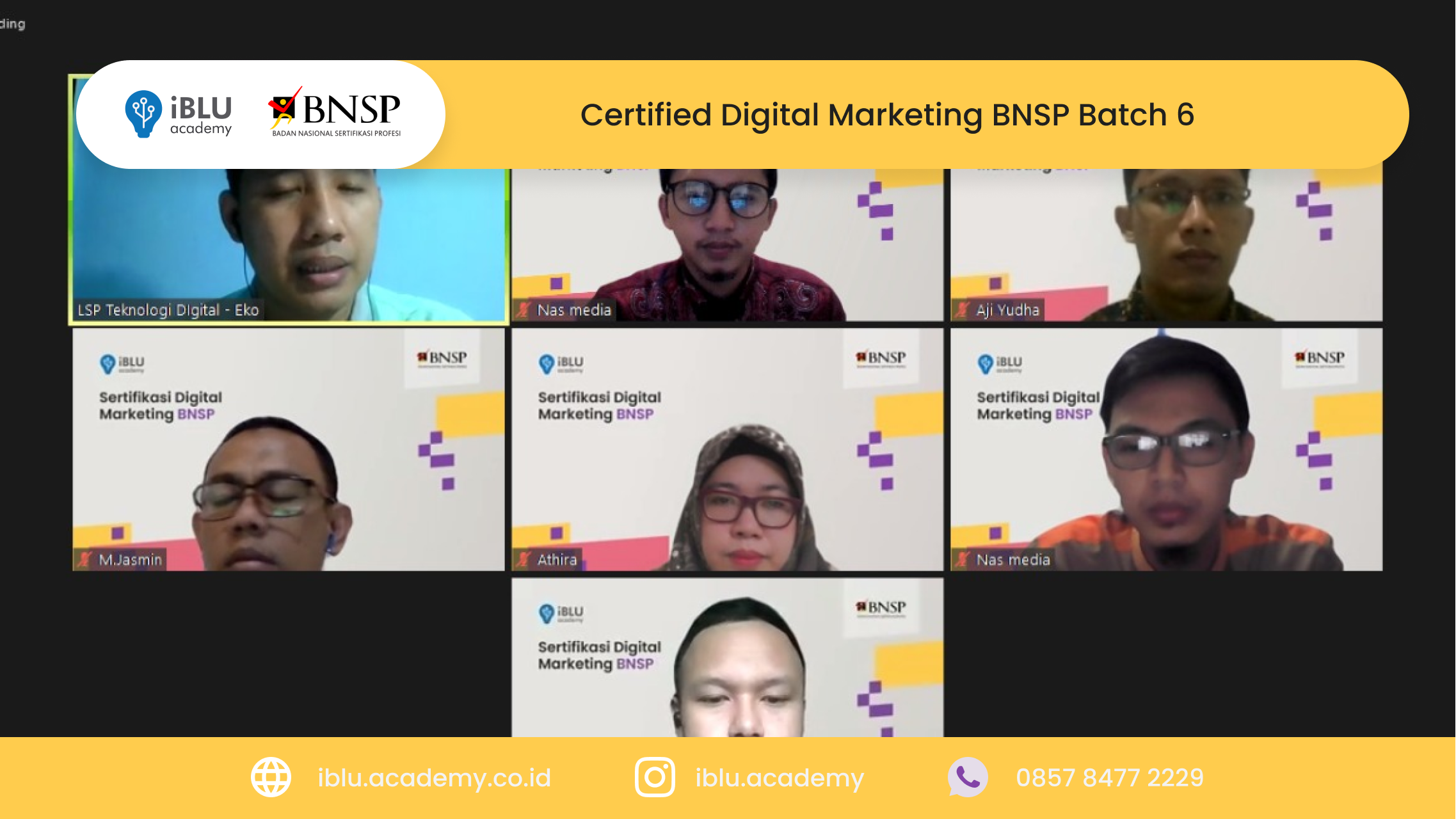 Read more about the article Sertifikasi Digital Marketing BNSP Batch 6