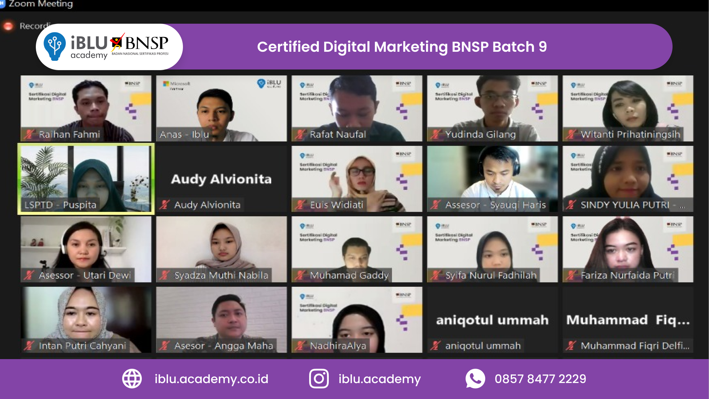 Read more about the article Certified Digital Marketing BNSP BATCH 9