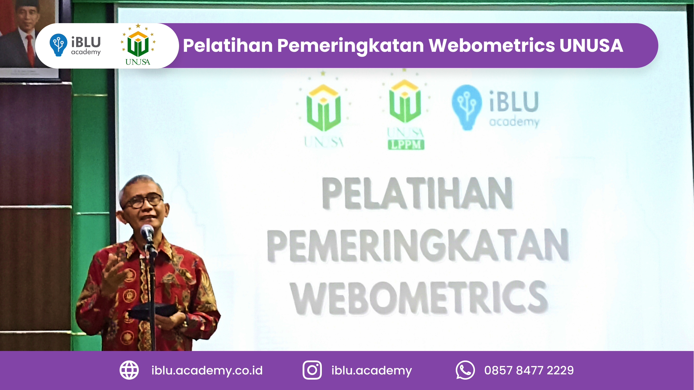 You are currently viewing Pelatihan Pemeringkatan Webometrics Bersama UNUSA