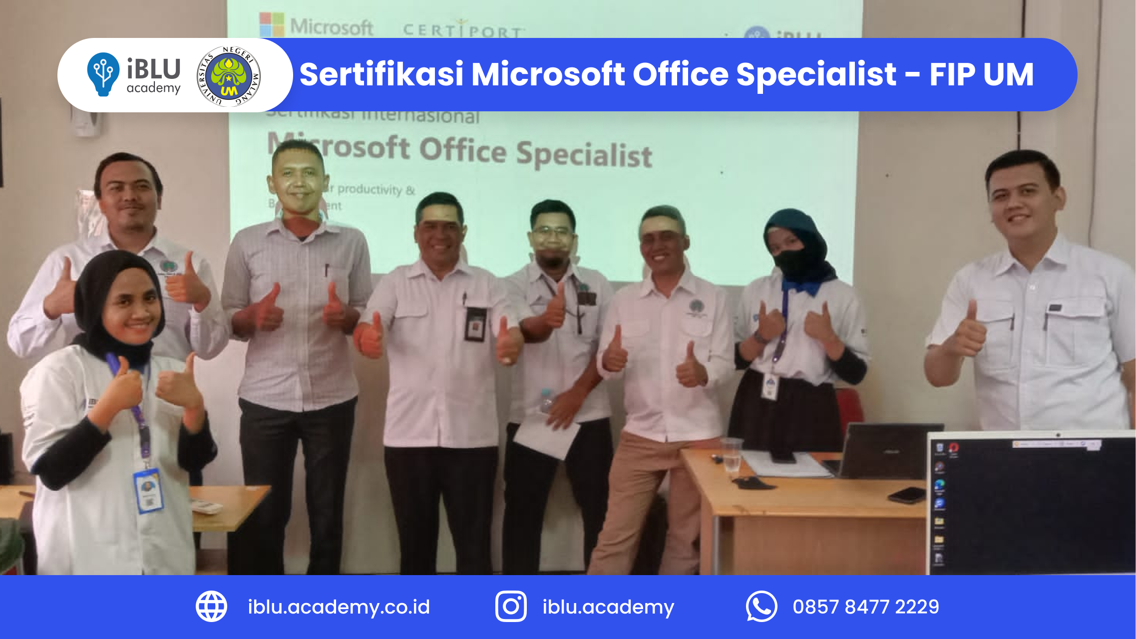 Read more about the article Sertifikasi Internasional Microsoft Office Specialist: Upaya Meningkatkan Kompetensi Profesional Tendik FIP UM