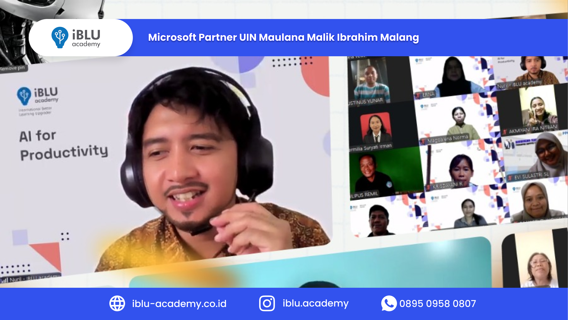 You are currently viewing Kuliah Tamu IBLU Academy di PPG Universitas Al Asyariah Mandar Bahas Implementasi AI dalam Deep Learning untuk Pendidikan Modern