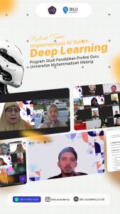 Read more about the article Menyiapkan Guru Adaptif di Era AI: Kuliah Tamu IBLU Academy di PPG Universitas Muhammadiyah Malang Bahas Deep Learning
