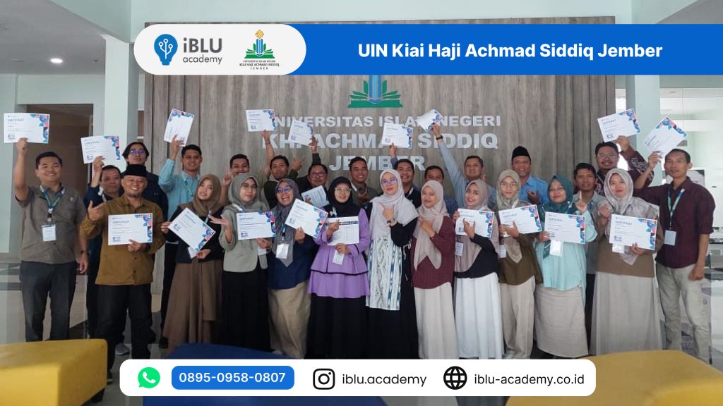 Pelatihan Data Management Staff AI Enhanced di UIN KHAS Jember